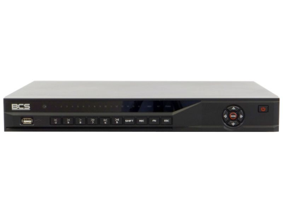 Rejestrator IP BCS-NVR08025ME-P, 8- kanałowy, 2 porty USB, obsługa 2 dysków SATA maks. 8TB