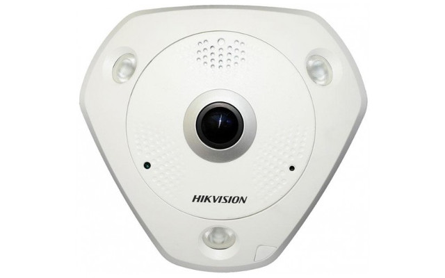 DS-2CD6362F-I kamera IP hemisferyczna typu FISHEYE, 6 Mpix, 1.27mm