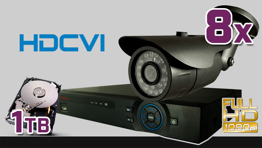 monitoring HDCVI 8x kamera ESBR-CV1620