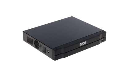 Rejestrator IP BCS-L-NVR0801-4KE(2) - 8 kanałowy, obsługa kamer 16Mpx, podgląd online BCS Manager
