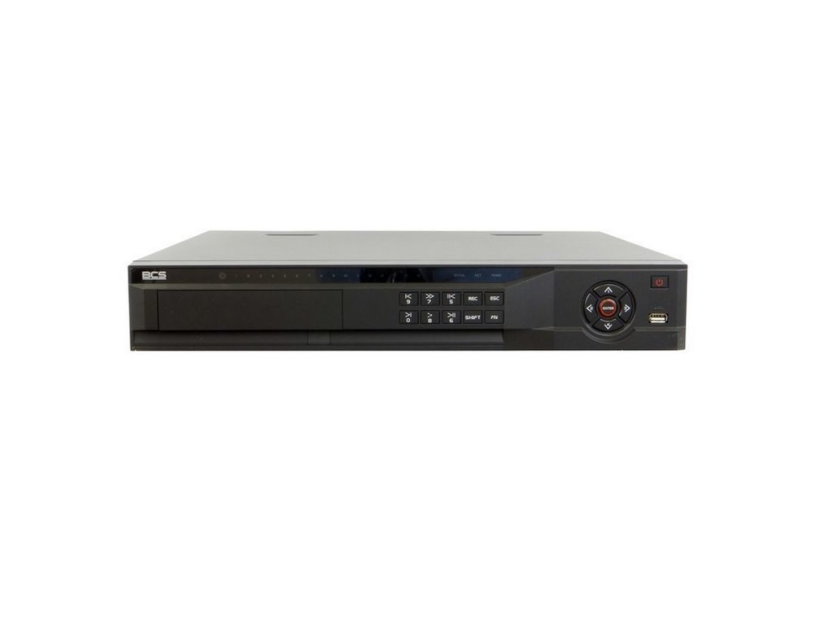 Rejestrator IP BCS-NVR16045ME-P 16- kanałowy, 2 porty USB, obsługa 4 dysków SATA maks. 16TB