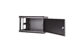  Linkbasic szafa wisząca rack 19'' 9U 600x450mm czarna (drzwi przednie stalowe)