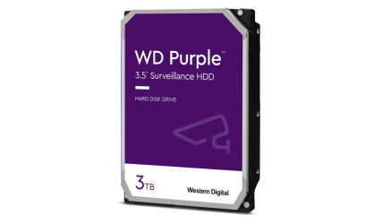 Dysk WD Purple 3.5" 3TB, SATA/600, 5400RPM, 64MB cache