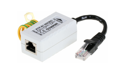 PTF-51-PRO/PoE/Micro Miniaturowy ogranicznik przepięć do ochrony sieci LAN