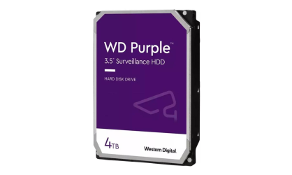 Dysk WD Purple 3.5" 4TB, SATA/600, 5400RPM, 256MB cache
