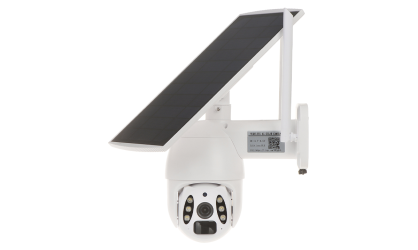 Kamera solarna IP APTI-W21S4G-TUYA - 3 Mpx, obiektyw 3.6 mm, obrót 355°, IR 30m, LED 15m, obrotowa, mikrofon + głośnik, 4G LTE