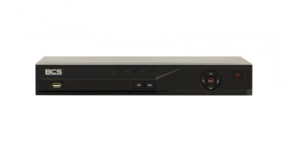 Rejestrator HD-CVI BCS-CVR0401A-III 4- kanałowy, 2 porty USB, obsługa dysku SATA maks. 6TB
